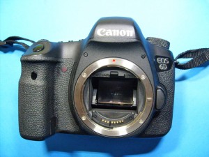 conserto camera canon 6d limpeza